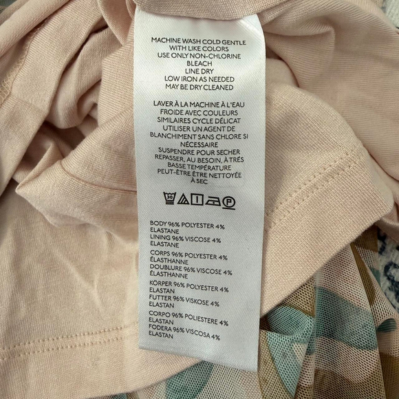 By Anthropologie Asymmetrical Collar Midi Dress - Size XS - Picture 5 of 6